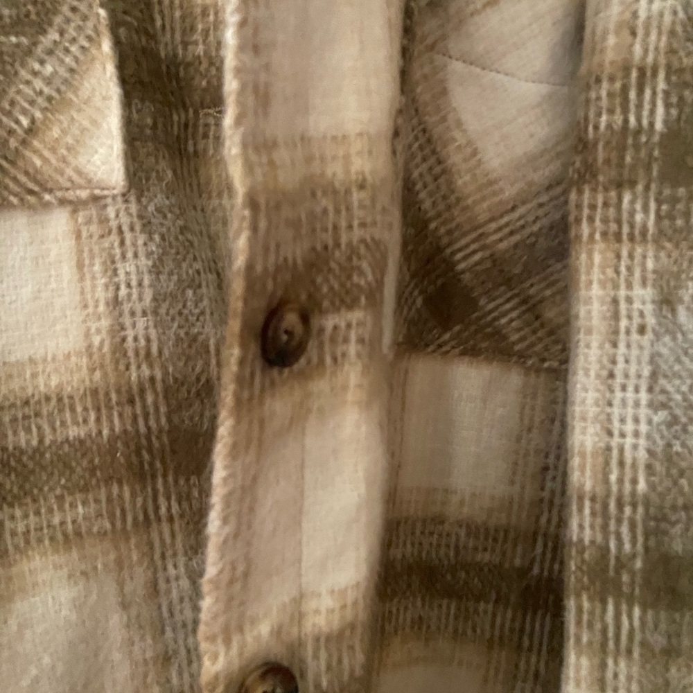 Plaid Button-Up Jacket - image 4